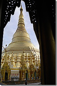 Golden stupa.