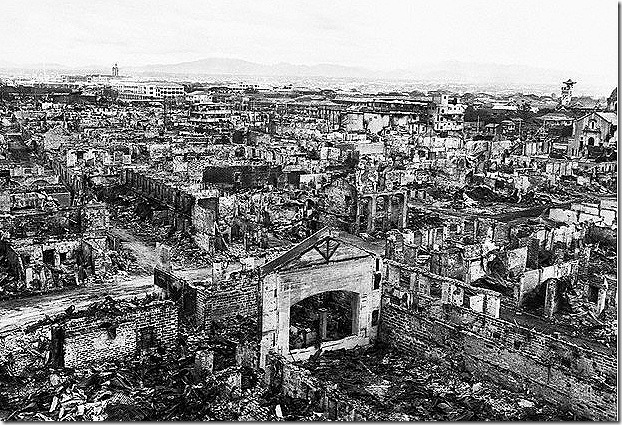 Manila, liberated but destroyed.