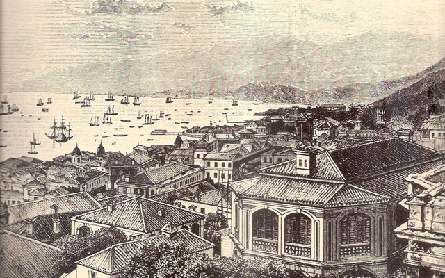View from Caine Road during Rizal's time.