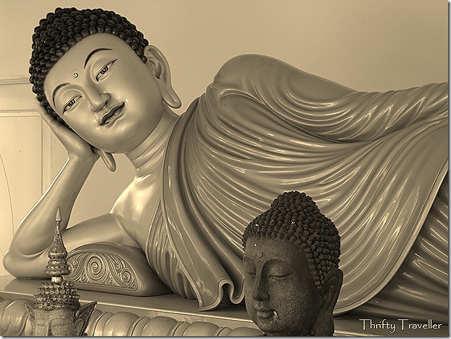 Reclining Buddha at Thai Buddhist Chetawan Temple, Petaling Jaya