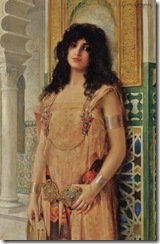 Circassian Beauty by Léon-François Comerre (French artist, 1850-1916)