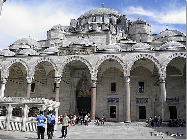 Inner Courtyard at Suleymaniye Mosque