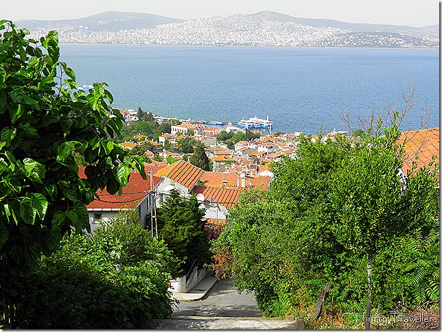 View towards Kadikoy from Heybeliada.