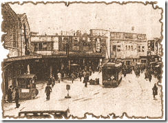 Shibuya station in the early 20th century