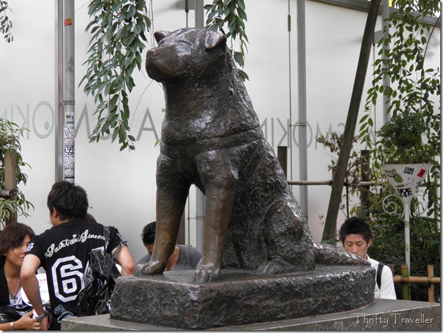 Hachiko statue at Shibuya