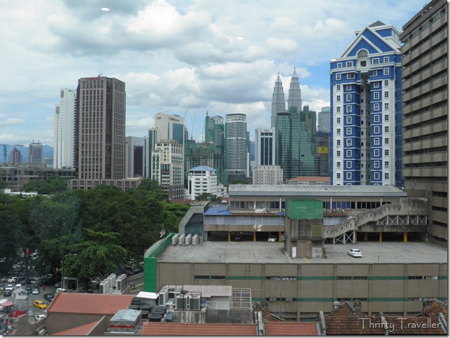 View of the Twin Towers from Jalan Tuanku Abdul Rahman