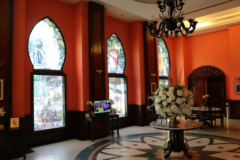 Attractive foyer to the City Theatre, also at Merdeka Square in KL