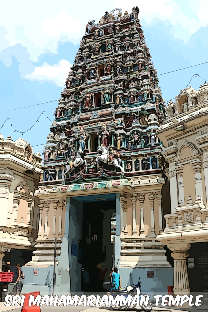 This temple was founded in 1873 by a prominent Tamil called K. Thamboosamy Pillai, who was also said to have been instrumental in establishing Batu Caves as a Hindu Temple. He also contributed generously to the building of St. Mary’s Cathedral which no doubt put him on good terms with the British colonial administration.  