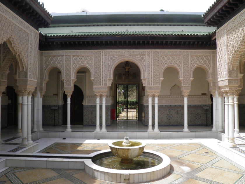 Inner Courtyard of the Moroccan Pavilion Putrajaya