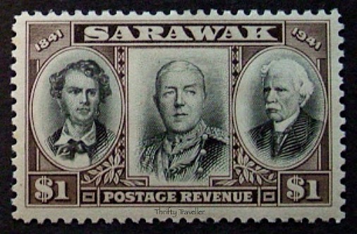 White-Rajahs-Of-Sarawak-Stamp