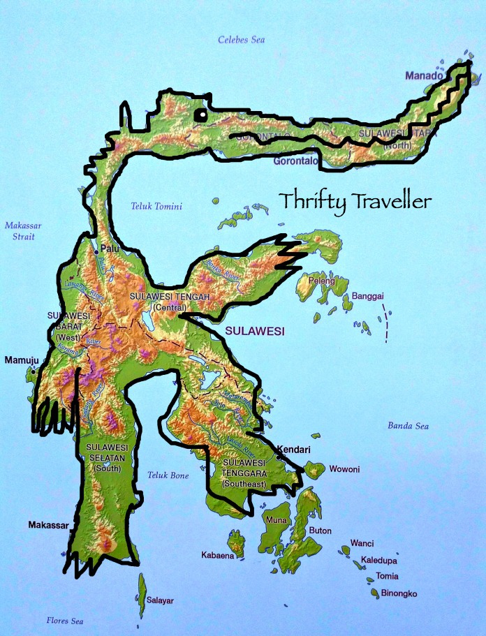 Sulawesi-Map