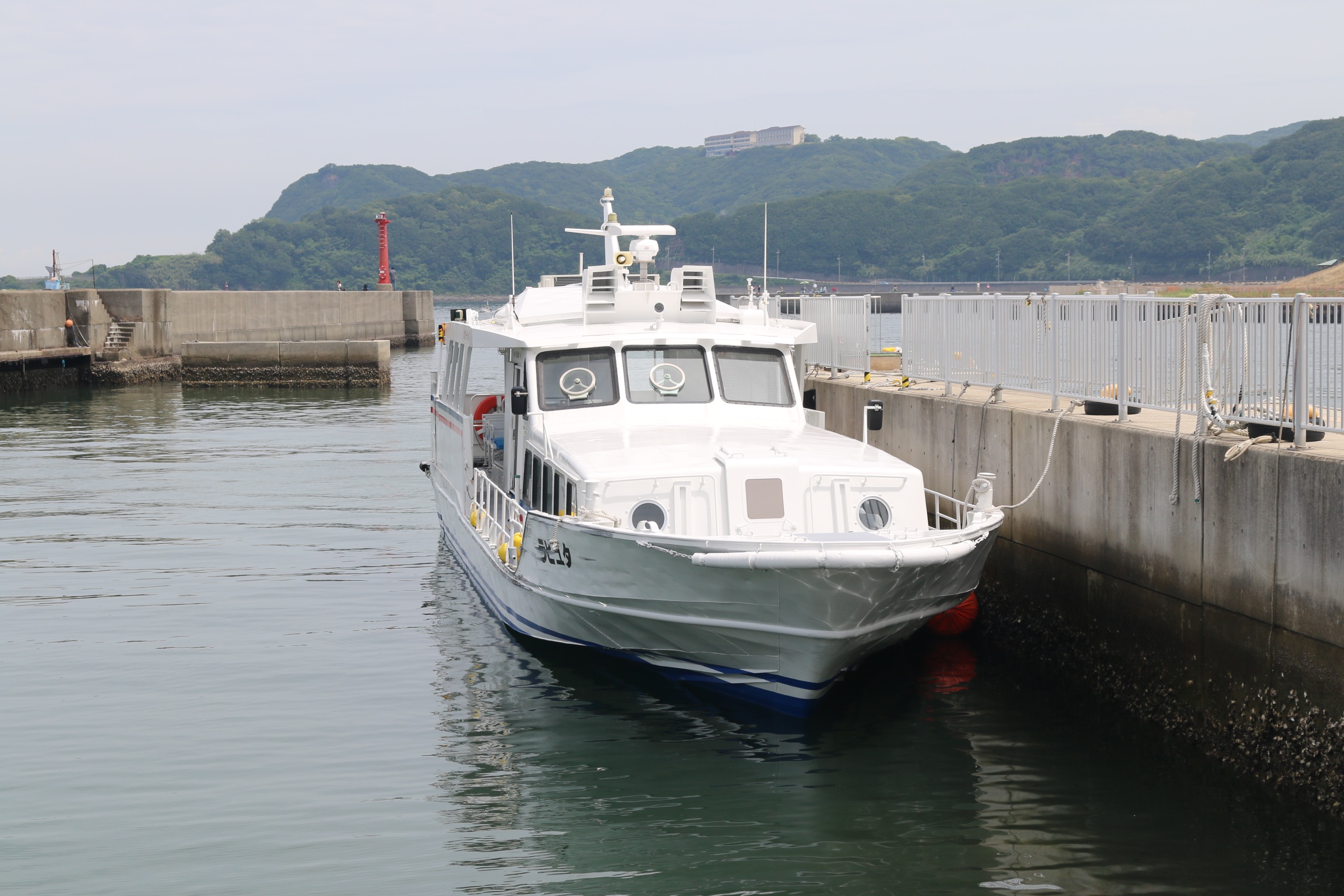 'Laputa', one of the ferries from Kada to Tomogashima.