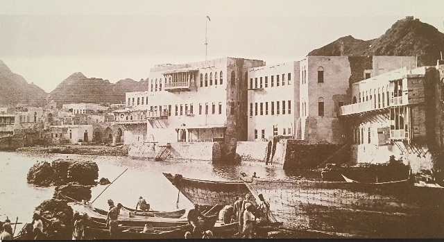 Muscat-harbour-19th-century