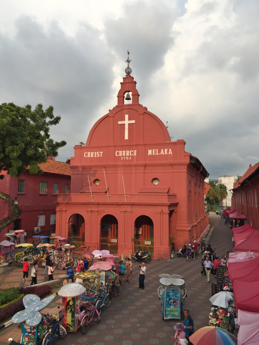 Melaka-Tourism-christ-church