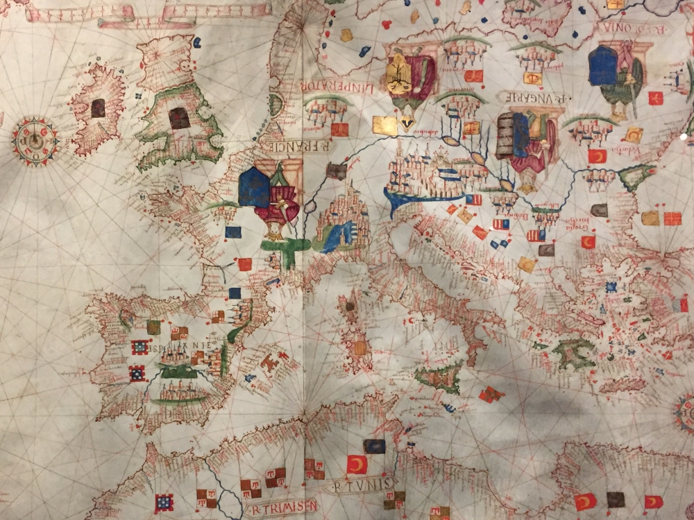 Southern European Navigational chart (1470)